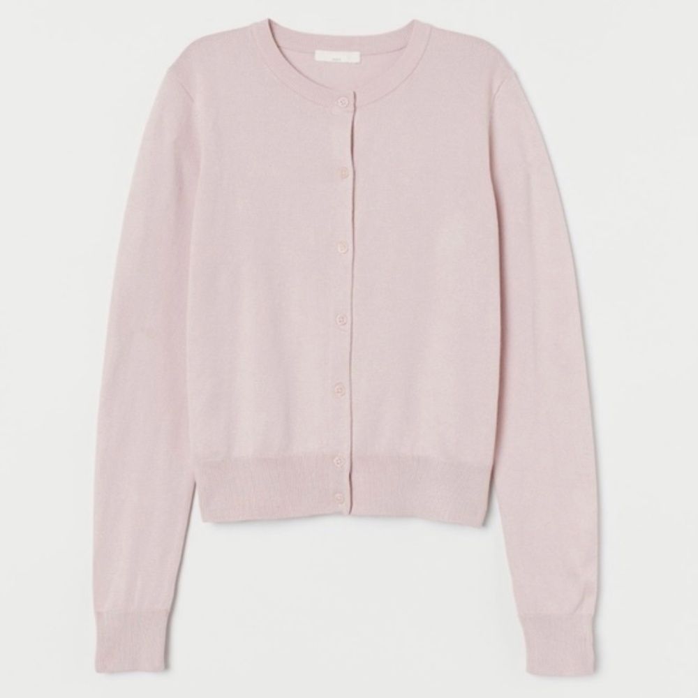 h&m Fine knit cardigan.